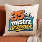 Poduszka Dekoracyjna Dla 35 Latka Prezent Na 35 Urodziny Dla Mężczyzny: Mistrz Drzemek