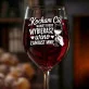 Kieliszek Do Wina Na Rocznicę Prezent Na Walentynki Dla Kobiety: Kocham Cię Wino Kieliszek Do Wina Na Rocznicę Prezent Na Walentynki Dla Kobiety: Kocham Cię Wino