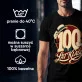 Koszulka Męska Na 100 Urodziny Prezent Dla Mężczyzny: 100 Lat Klasy