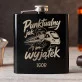 Piersiówka Z Grawerem Dla Kolejarza Prezent Dla Mężczyzny: Punktualny Jak Wyjątek