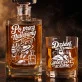 Zestaw Do Whisky Dla Kolegi Z Pracy Prezent Dla Mężczyzny: Po Pracy Nalewamy