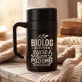 Kubek Termiczny Z Grawerem Dla Biologa Prezent Dla Mężczyzny: Biolog - Rozumiem Życie