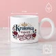 Kubek Z Okrągłym Uchem Dla 90 Letniej Babci Prezent Na 90 Urodziny Dla Kobiety: Regalna Botaniczna Kubek Z Okrągłym Uchem Dla 90 Letniej Babci Prezent Na 90 Urodziny Dla Kobiety: Regalna Botaniczna