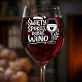 Kieliszek Do Wina Na Mikołaja Prezent Dla Kobiety: Święty Spokój, Dobre Wino