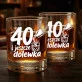 Szklanka Do Whisky Na 40 Urodziny Prezent Dla Kobiety: 40 I Jeszcze Dolewka