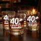 Szklanka Do Whisky Na 40 Urodziny Prezent Dla Kobiety: 40 I Jeszcze Dolewka