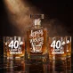 Zestaw Do Whisky Na 40 Urodziny Prezent Dla Kobiety: Dojrzały Humor Zestaw Do Whisky Na 40 Urodziny Prezent Dla Kobiety: Dojrzały Humor