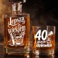 Zestaw Do Whisky Na 40 Urodziny Prezent Dla Kobiety: Dojrzały Humor Zestaw Do Whisky Na 40 Urodziny Prezent Dla Kobiety: Dojrzały Humor