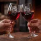 Dwa Kieliszki Do Wina Dla Bliźniaków Prezent Dla Pary: Bliźniaczy Duet