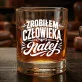 Szklanka Do Whisky Na Pępkowe Prezent Dla Mężczyzny: Zrobiłem Człowieka, Nalej