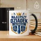 Kubek Z Nadrukiem Na Dzień Dziadka Prezent Dla Dziadka Mężczyzny: Najlepszy Dziadek