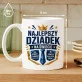 Kubek Z Nadrukiem Na Dzień Dziadka Prezent Dla Dziadka Mężczyzny: Najlepszy Dziadek