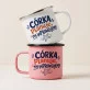 Kubek Emaliowany Dla Córki Prezent Dla Kobiety: Córka I Codzienny Chaos Kubek Emaliowany Dla Córki Prezent Dla Kobiety: Córka I Codzienny Chaos