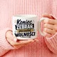 Kubek Z Okrągłym Uchem Na Odejście Z Pracy Prezent Dla Kobiety: Początek Wolności