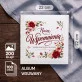 Album Na Zdjęcia Tradycyjny Na 15 Rocznicę Ślubu Prezent Dla Pary: Romantyczna Rama Album Na Zdjęcia Tradycyjny Na 15 Rocznicę Ślubu Prezent Dla Pary: Romantyczna Rama