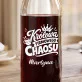Karafka Do Wina Personalizowana Dla Koleżanki Z Pracy Prezent Dla Kobiety: Królowa Firmowego Chaosu Karafka Do Wina Personalizowana Dla Koleżanki Z Pracy Prezent Dla Kobiety: Królowa Firmowego Chaosu