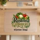 Podkładka Na Biurko 40x60cm Dla Wegetarian Prezent Dla Pary: Roślinna Elegancja