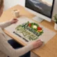 Podkładka Na Biurko 40x60cm Dla Wegetarian Prezent Dla Pary: Roślinna Elegancja