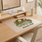 Podkładka Na Biurko 40x60cm Dla Wegetarian Prezent Dla Pary: Roślinna Elegancja
