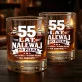 Szklanka Do Whisky Dla 55 Latka Prezent Na 55 Urodziny Dla Mężczyzny: 55 Lat, Nalewaj Do Pełna