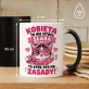 Kubek Z Nadrukiem Na Dzień Kobiet Prezent Dla Kobiety Kobiety: Ma Zasady Kubek Z Nadrukiem Na Dzień Kobiet Prezent Dla Kobiety Kobiety: Ma Zasady