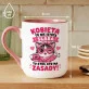 Kubek Z Nadrukiem Na Dzień Kobiet Prezent Dla Kobiety Kobiety: Ma Zasady Kubek Z Nadrukiem Na Dzień Kobiet Prezent Dla Kobiety Kobiety: Ma Zasady