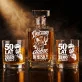 Zestaw Do Whisky Na 50 Urodziny Prezent Dla Mężczyzny: Dojrzewanie Z Humorem Zestaw Do Whisky Na 50 Urodziny Prezent Dla Mężczyzny: Dojrzewanie Z Humorem