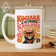 Kubek Z Nadrukiem Dla Kociary Prezent Dla Kobiety: Kociara Królowa Z Natury Kubek Z Nadrukiem Dla Kociary Prezent Dla Kobiety: Kociara Królowa Z Natury