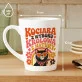 Kubek Z Nadrukiem Dla Kociary Prezent Dla Kobiety: Kociara Królowa Z Natury Kubek Z Nadrukiem Dla Kociary Prezent Dla Kobiety: Kociara Królowa Z Natury