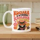 Kubek Z Nadrukiem Dla Kociary Prezent Dla Kobiety: Kociara Królowa Z Natury Kubek Z Nadrukiem Dla Kociary Prezent Dla Kobiety: Kociara Królowa Z Natury