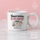Kubek Premium Na Narodziny Dziecka Prezent Dla Kobiety: Nowa Mama, Tryb Nocny