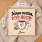 Czekolada z Truskawkami Na Narodziny Dziecka Prezent Dla Kobiety: Nowa Mama, Tryb Nocny Czekolada z Truskawkami Na Narodziny Dziecka Prezent Dla Kobiety: Nowa Mama, Tryb Nocny