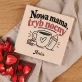 Czekolada z Truskawkami Na Narodziny Dziecka Prezent Dla Kobiety: Nowa Mama, Tryb Nocny Czekolada z Truskawkami Na Narodziny Dziecka Prezent Dla Kobiety: Nowa Mama, Tryb Nocny