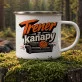Kubek Emaliowany Dla Fana Koszykówki Prezent Dla Mężczyzny: Kanapowy Trener