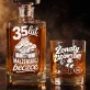 Zestaw Do Whisky Na 35 Lecie Ślubu Prezent Na Walentynki Dla Mężczyzny: 35 Lat W Małżeńskiej Beczce