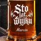 Kufel Personalizowany z Grawerem Dla Wujka Na Urodziny Prezent: Królewski Toast Kufel Personalizowany z Grawerem Dla Wujka Na Urodziny Prezent: Królewski Toast
