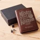Portfel Męski Skórzany Dla Koszykarza Prezent Personalizowany: Mistrz Pod Koszem