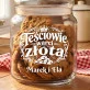 Słoik Na Ciastka z Grawerem Dla Teściów Prezent Dla Pary: Teściowie Warci Złota Słoik Na Ciastka z Grawerem Dla Teściów Prezent Dla Pary: Teściowie Warci Złota