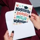 Kartka z Życzeniami Na Zakończenie Studiów Dla Magistra Kobiety: Radosna Absolwentka Kartka z Życzeniami Na Zakończenie Studiów Dla Magistra Kobiety: Radosna Absolwentka