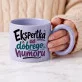 Kubek Z Okrągłym Uchem Dla Przyjaciółki Prezent Dla Kobiety: Humorystyczna Elegancja Kubek Z Okrągłym Uchem Dla Przyjaciółki Prezent Dla Kobiety: Humorystyczna Elegancja