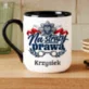 Kubek Personalizowany Dla Policjanta Prezent Dla Mężczyzny: Na Straży Prawa Kubek Personalizowany Dla Policjanta Prezent Dla Mężczyzny: Na Straży Prawa