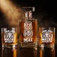Zestaw Do Whisky Na 5 Rocznicę Ślubu Prezent Dla Mężczyzny: Korona Wieczornych Toastów Zestaw Do Whisky Na 5 Rocznicę Ślubu Prezent Dla Mężczyzny: Korona Wieczornych Toastów