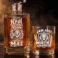 Zestaw Do Whisky Na 5 Rocznicę Ślubu Prezent Dla Mężczyzny: Korona Wieczornych Toastów Zestaw Do Whisky Na 5 Rocznicę Ślubu Prezent Dla Mężczyzny: Korona Wieczornych Toastów