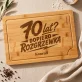 Deska Do Krojenia z Grawerem Na 70 Prezent Dla 70 Latka Mężczyzny: 70 Lat? Dopiero Deska Do Krojenia z Grawerem Na 70 Prezent Dla 70 Latka Mężczyzny: 70 Lat? Dopiero