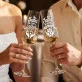Dwa Kieliszki Do Szampana Na Święta Prezent Dla Pary: Duet Toastowy Dwa Kieliszki Do Szampana Na Święta Prezent Dla Pary: Duet Toastowy