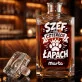 Karafka Do Whisky z Grawerem Dla Psiary Prezent Dla Kobiety: Szef Na Czterech Łapach