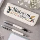 Zestaw Pióro i Długopis w Etui Na Dzień Matki Prezent Dla Mamy Kobiety: Subtelna Elegancja Zestaw Pióro i Długopis w Etui Na Dzień Matki Prezent Dla Mamy Kobiety: Subtelna Elegancja