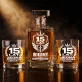 Zestaw Do Whisky Na 15 Rocznicę Ślubu Prezent Dla Mężczyzny: 15 Lat. Wierny Bez Zestaw Do Whisky Na 15 Rocznicę Ślubu Prezent Dla Mężczyzny: 15 Lat. Wierny Bez