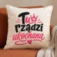 Poduszka Dekoracyjna Dla Ukochanej Prezent Na Walentynki Dla Kobiety: Królowa Kanapy Poduszka Dekoracyjna Dla Ukochanej Prezent Na Walentynki Dla Kobiety: Królowa Kanapy