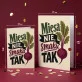 Kartka z Życzeniami Dla Wegetarian Dla Pary: Roślinny Szyk Kartka z Życzeniami Dla Wegetarian Dla Pary: Roślinny Szyk